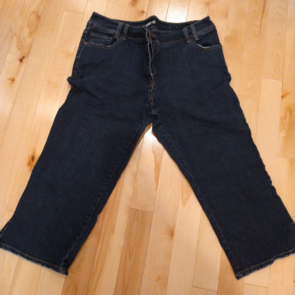 Size 15 Contrast Reitman jeans capris